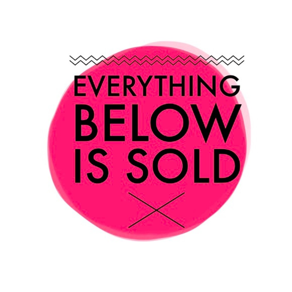 Everything below this point is sold